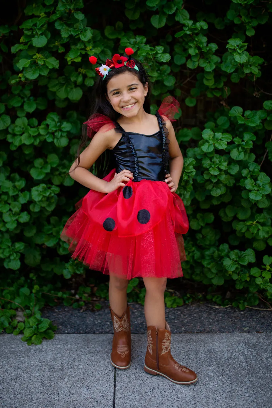 Ladybug Dress Size 3-4