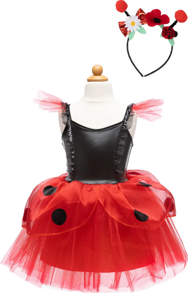 Ladybug Dress Size 3-4