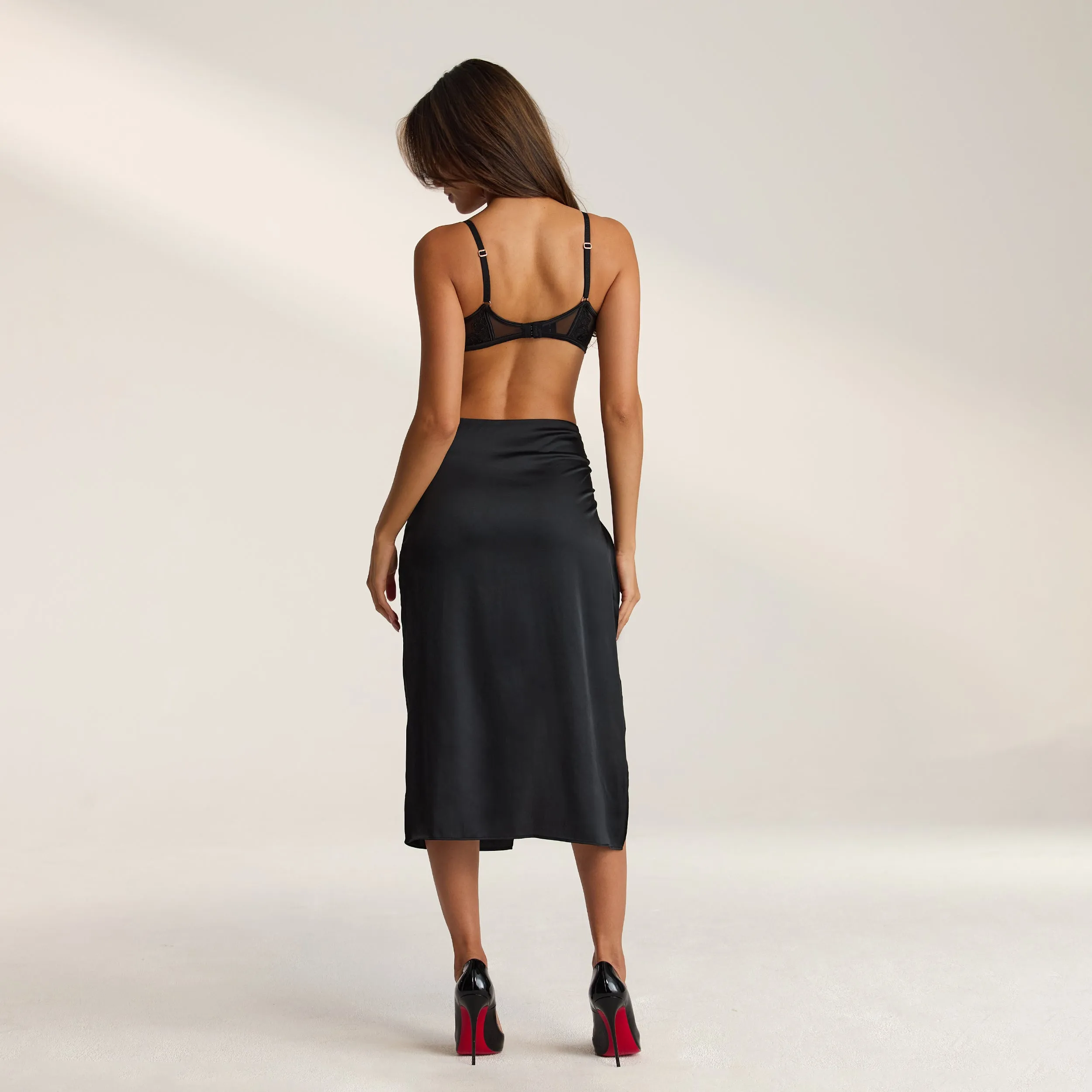 Maeve Intimates Luxury Black Bra Set