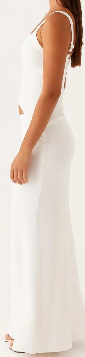 Women Spaghetti Strap Cut Out Maxi Dress Sleeveless V-Neck Backless Hollow Dress Elegant Bodycon Cocktail Dresses